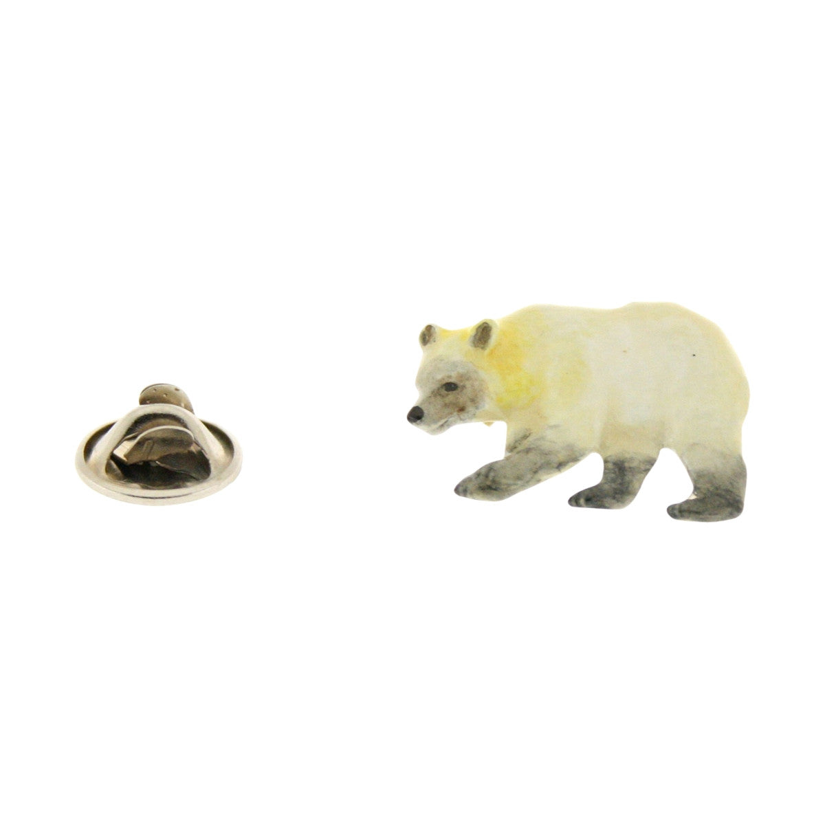 Polar Bear Pin ~ Hand Painted ~ Lapel Pin ~ Sarah's Treats & Treasures